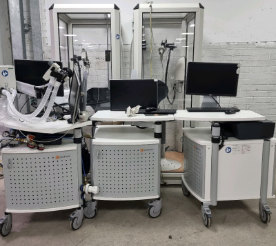 3 x Carefusion MasterScreen PFT Workstation with 2 x Jaeger MasterScreen BodyBox