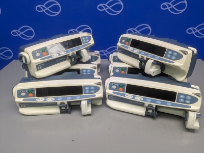 8 x Alaris Plus CC Syringe Pump