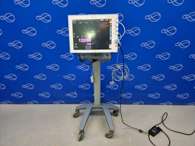 Bionet BM7 Pro Patient Monitor on Trolley