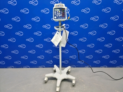 CSI Criticare Comfort Cuff 506N3 Series Vital Signs Monitor on Rollstand