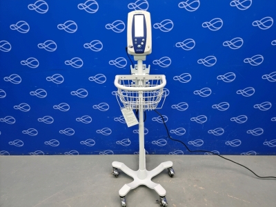 Welch Allyn 42N0B Spot Vital Signs Monitor on Rollstand