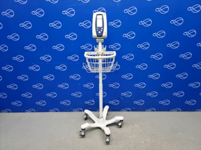 Welch Allyn 4200B Spot Vital Signs Monitor on Rollstand