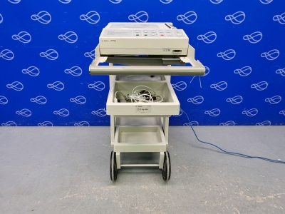 Philips HP Agilent PageWriter 100 ECG Recorder on Trolley