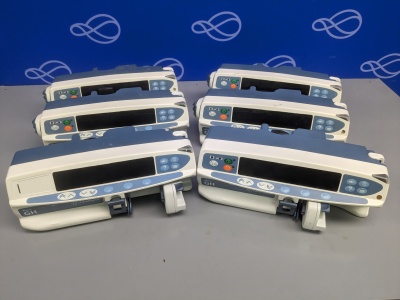 4 x Alaris Guardrails Plus CC Syringe Pump and 2 x Alaris Guardrails Plus GH Syringe Pump