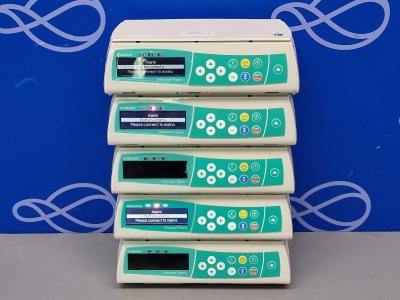 5 x B Braun Infusomat Space Infusion Pump