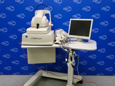 Zeiss Stratus 3000 OCT System on Table **NO PC**