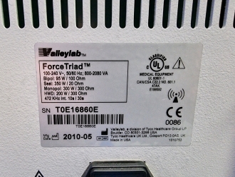 ValleyLab ForceTriad Diathermy on Trolley - 5