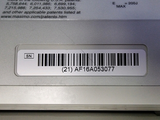 Zoll R-Series Plus Defibrillator on Metro Flexline Crash Trolley - 4