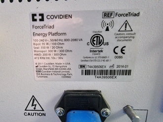 Covidien ForceTriad Diathermy on Trolley - 5