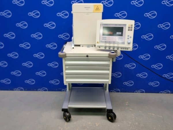 Maquet Servo-i Ventilator on Trolley