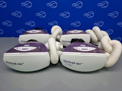 4 x Mistral Air Patient Warming Device