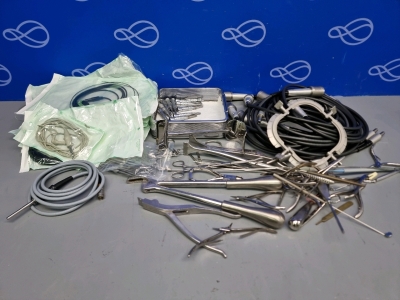 Small Quantity of Various Theatre Instruments and 11 x Oral Drill and Cable