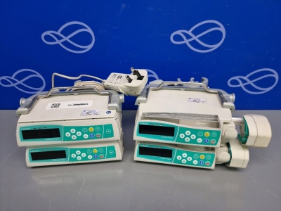 4 x B Braun Syringe Pumps