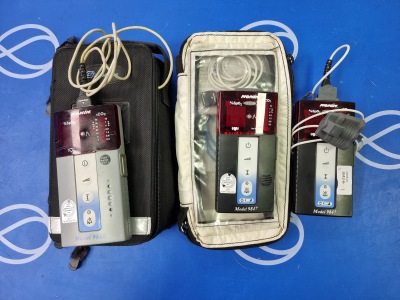 2 x Nonin Model 9847 and 1 x Nonin Model 9845 SPO2 Pulse Oximeter