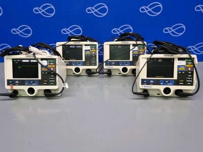 4 x Physio Control Lifepak 20e Defibrillator with Pacer Function