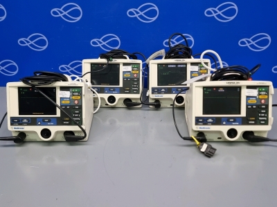 4 x Physio Control Lifepak 20e Defibrillator with Pacer Function