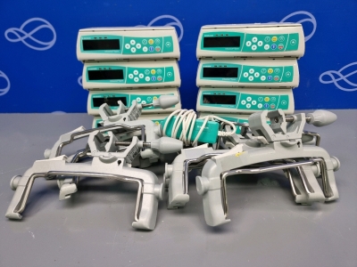 8 x B Braun Infusomat Space Infusion Pump