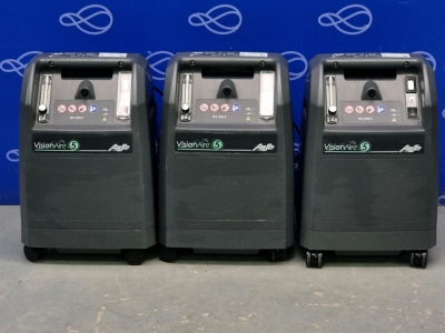 3 x AirSep VisionAire 5 Oxygen Concentrator