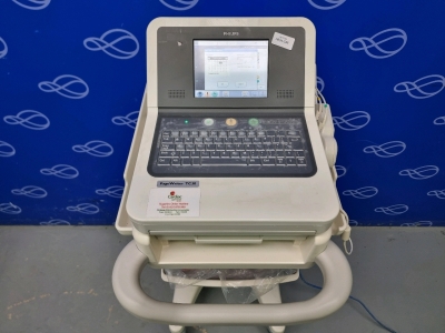 Philips Pagewriter TC30 ECG Recorder on Trolley