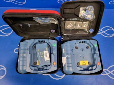 2 x Philips Heartstart HS1 Defibrillator