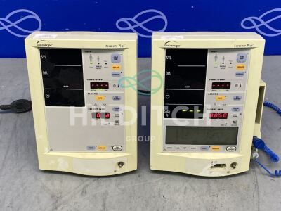 2 x Datascope Accutorr Plus Patient Monitors