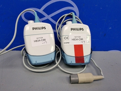 2 x Philips M2741A Sidestream CO2 Module