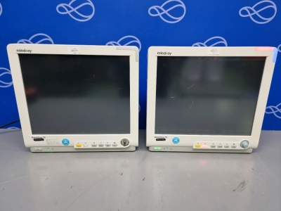 2 x Mindray Beneview T8 Patient Monitor