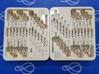 2 x St Jude Medical Model B1000 Bioprosthetic Heart Valve Sizer Set