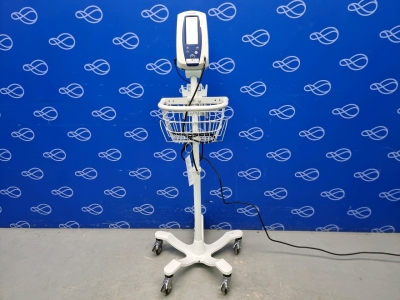 Welch Allyn 42N0B Spot Vital Signs Monitor on Rollstand