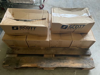 120 (6 boxes of 20) x Scott Safety Duraflow Standard Batteries - 2