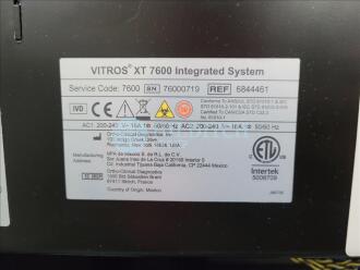 Vitros XT 7600 Integrated Analyser - 8