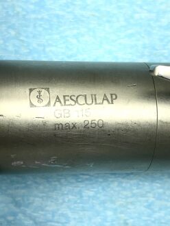 Aesculap Orthopedic Pneumatic Motor Set with Handpiece and Blades - 7