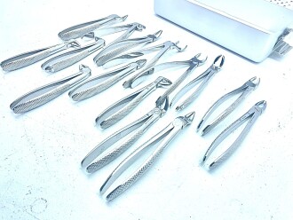 Surgical Instrument Set of 15 Prodont-Holliger Forceps for ENT and Dental - 3