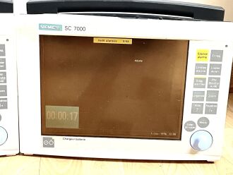 Set of 2 Siemens SC7000 FRN Patient Monitors - 6