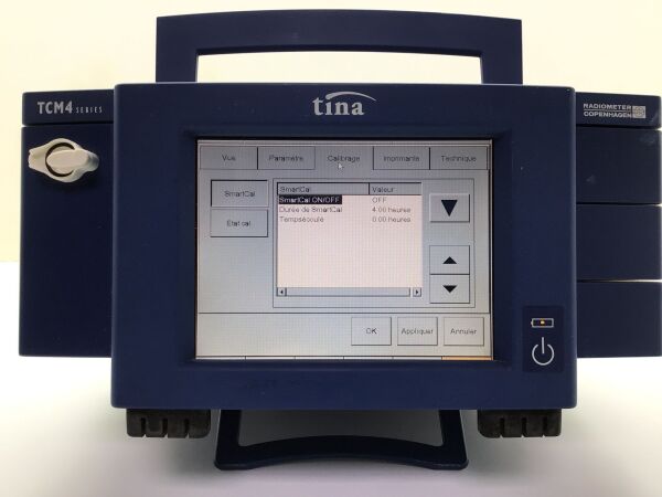 Radiometer Copenhagen Tina TCM4 Series Blood Gas Analyzer