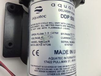 2 x Aquatec DDP 550 Delivery Pumps - 12