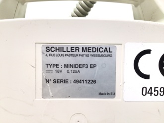 Schiller Minidef 3 EP Mobile Defibrillator - 3