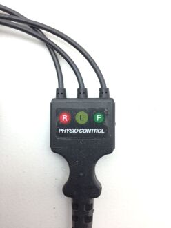 Physio-Control 3006218-03 3-lead ECG Cable - 4