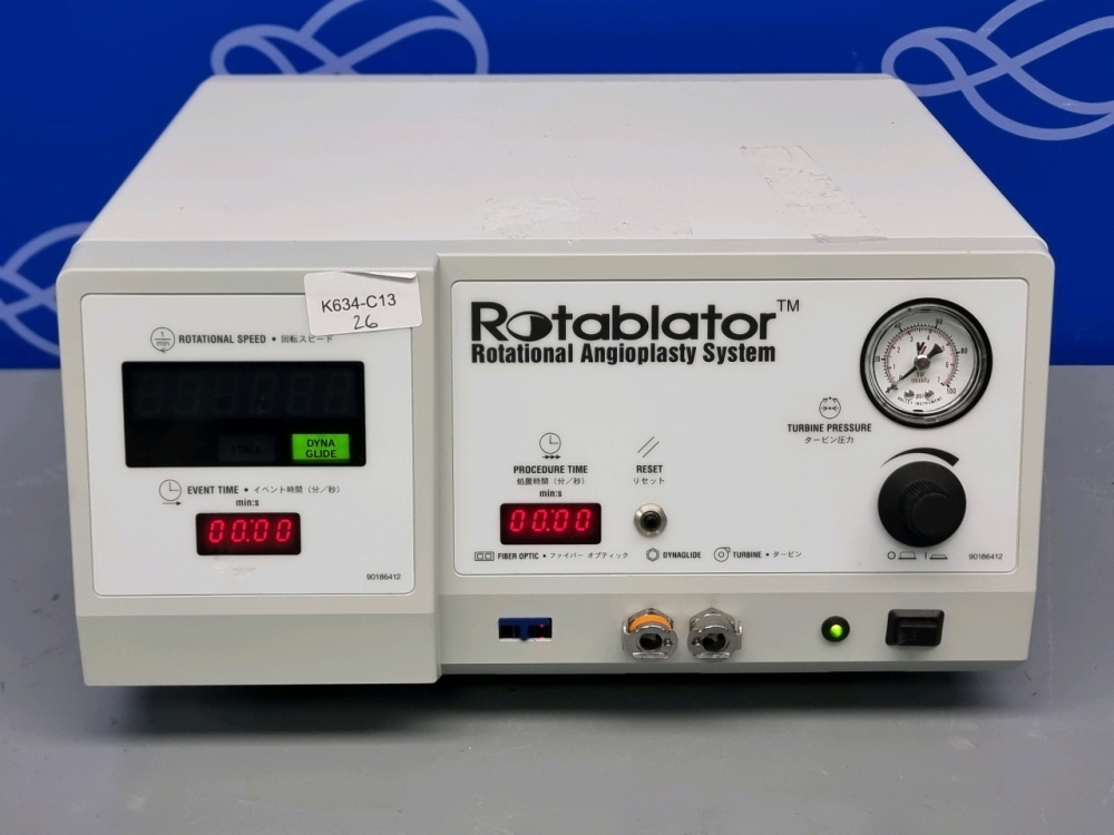 Rotablator Connection Boston Scientific Rotablator Rotational Angioplasty System