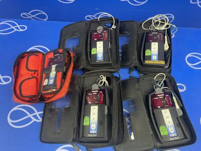 5 x Nonin 9847 Oximeter / CO2 Detectors