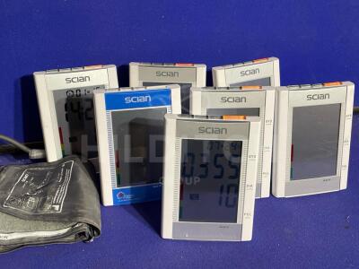 7 x Scian LD-582 Digital Sphygmomanometers