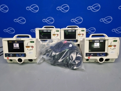 4 x Physio Control Lifepak 20e Defibrillator