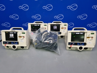 4 x Physio Control Lifepak 20e Defibrillator