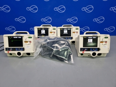 4 x Physio Control Lifepak 20e Defibrillator