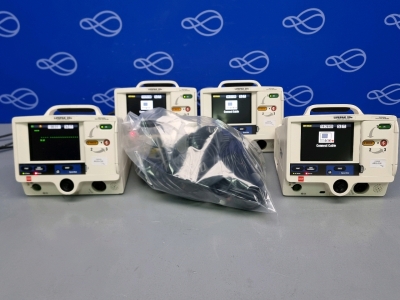 4 x Physio Control Lifepak 20e Defibrillator