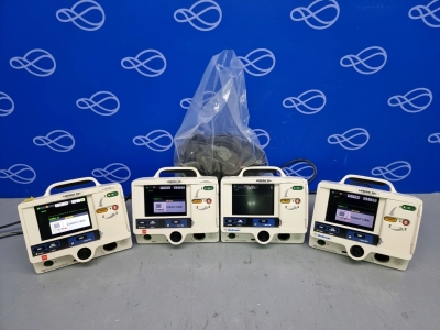 2 x Physio Control Lifepak 20e Defibrillator & 2 x Medtronic Lifepak 20e Defibrillator