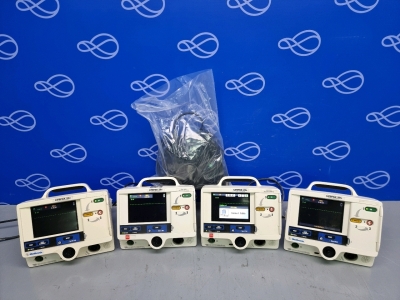 4 x Physio Control Lifepak 20e Defibrillator