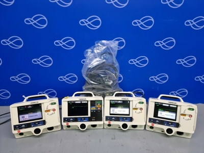 4 x Physio Control Lifepak 20e Defibrillator