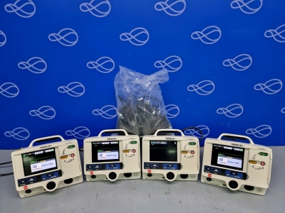 4 x Physio Control Lifepak 20e Defibrillator