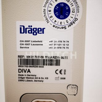 Draeger Diva Isoflurane Vaporizer - 4